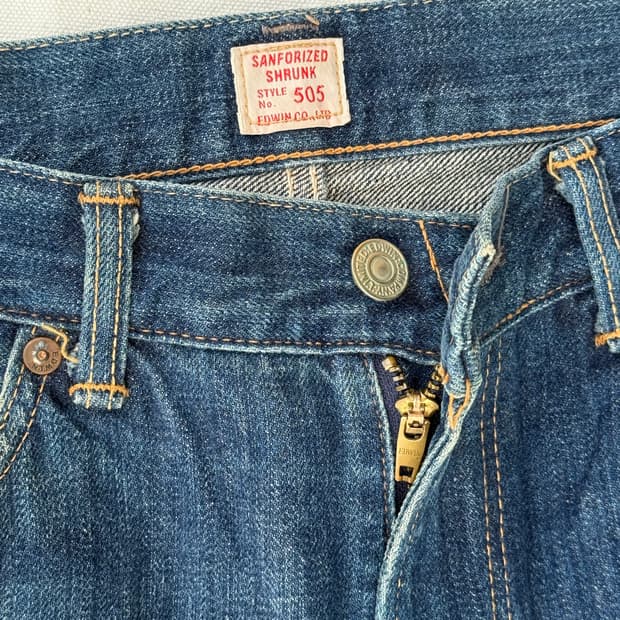 EDWIN 505 SANFORIZED SHRUNK