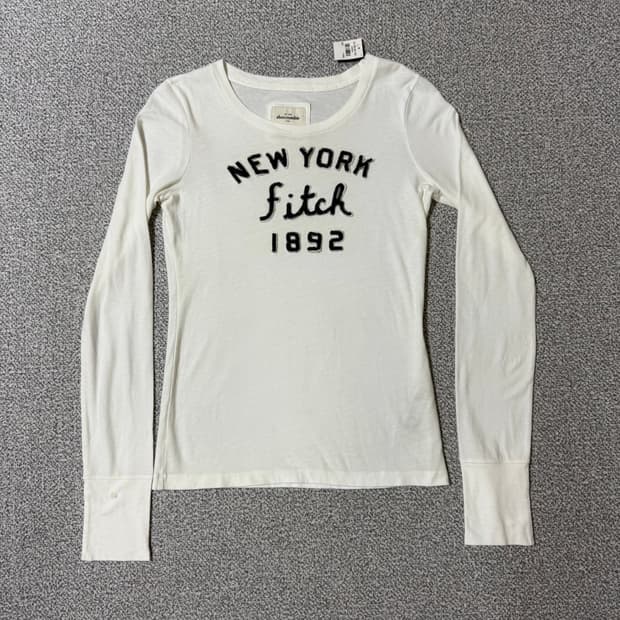 [택달린 새상품] 아베크롬비 긴팔티 여성용