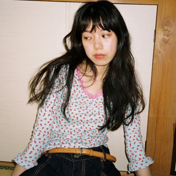 faerie 페어리 샵페어리 스트로베리 레이스 탑