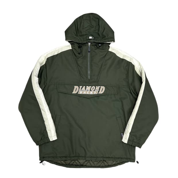 MLB WWS 다이아몬드백스 누빔 패디드 아노락(100)