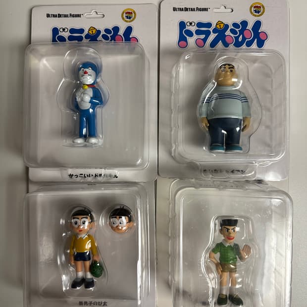 메디콤토이 도라에몽 이케멘 4종