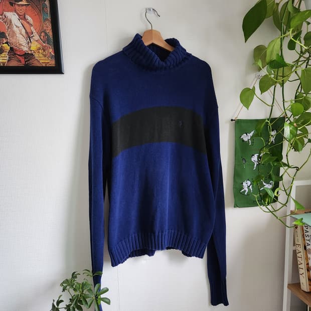 90s 폴로 랄프로렌 헤비 코튼 터틀넥 스웨터