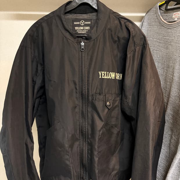 yellow corn 빈티지 봄버xl