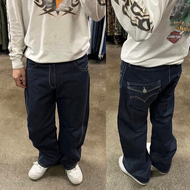 00s 리바이스 루즈핏 엔지니어드 진 31“