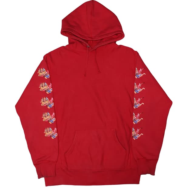 [정품]슈프림 하누만 후드티 레드