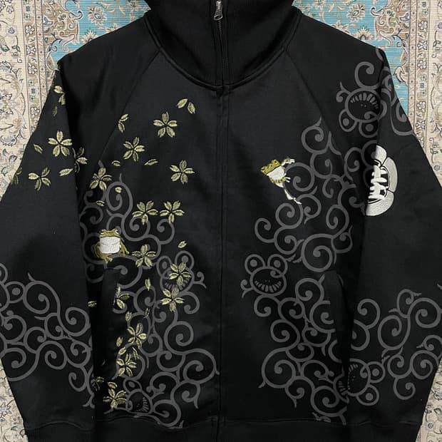 JPN 오리엔탈 개구리 트랙탑 집업1654