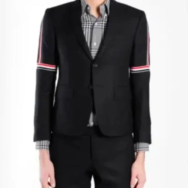 톰브라운 더블 삼선 암밴드 울자켓(2/새상품급/정품)