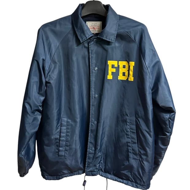 [L] USA F.B.I 올드크로우 코치자켓 네이비