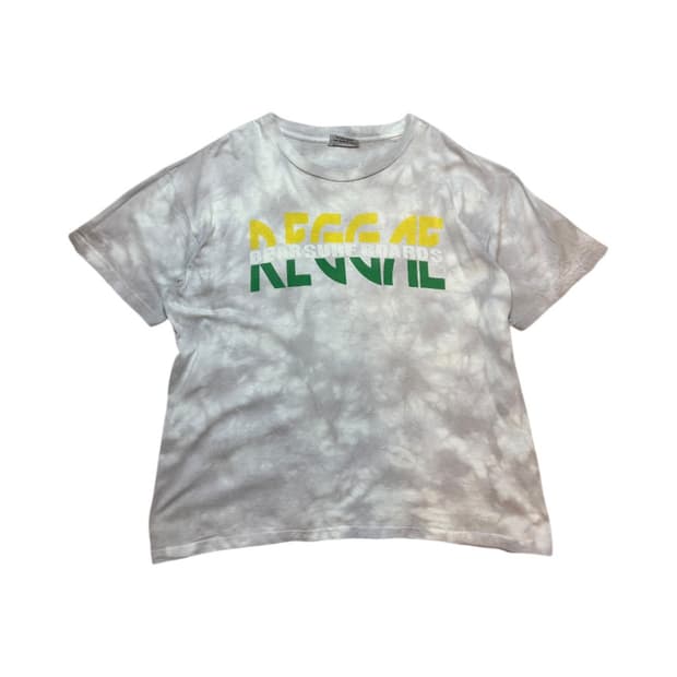 (L) JPN 서프 무드 빈티지 레터링 그래픽 반팔 티셔츠 T-049