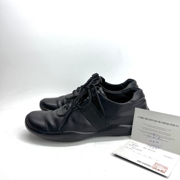 260) PRADA 프라다 스포츠 더비 스니커즈 (보증서O)