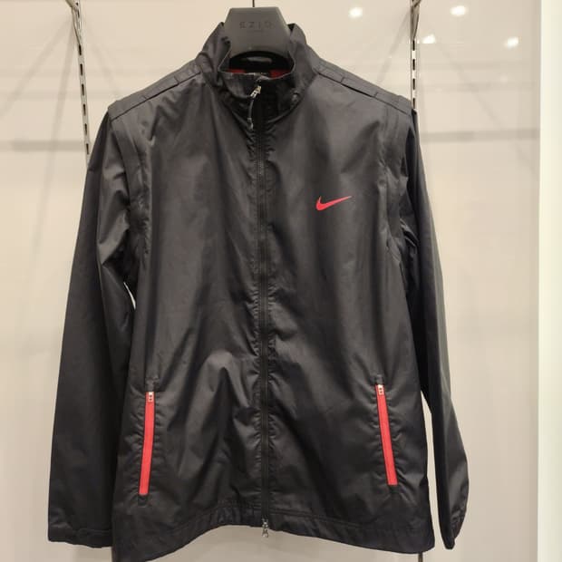 나이키골프 바람막이 블랙&레드L