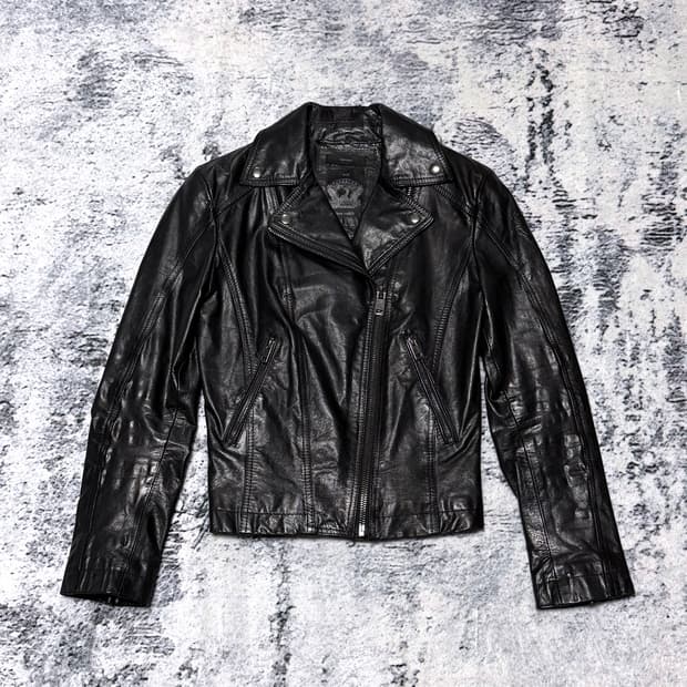 디젤 버팔로 레더 자켓 S