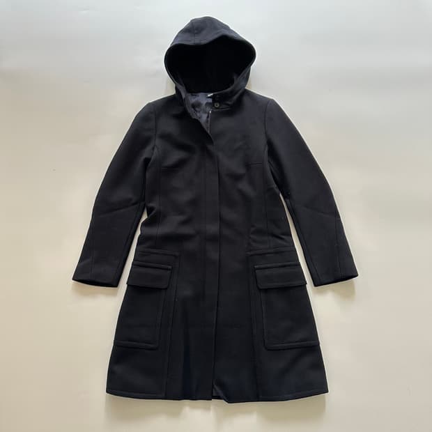 질샌더 jil sander navy 후드 코트