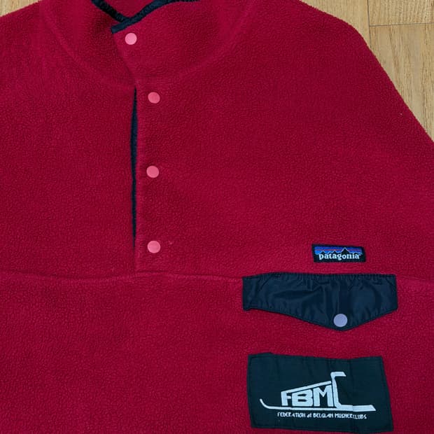 90년대(추정) 빈티지파타고니아신칠라(벨기에 개썰매 연맹 FBMC)