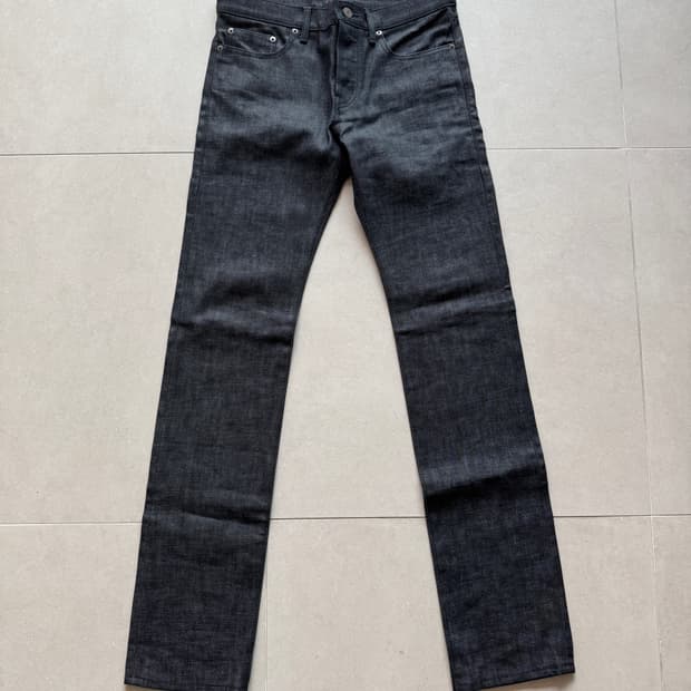 생로랑 생지 데님