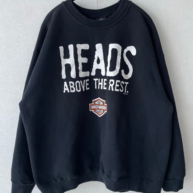 90s harley davidson sweatshirt