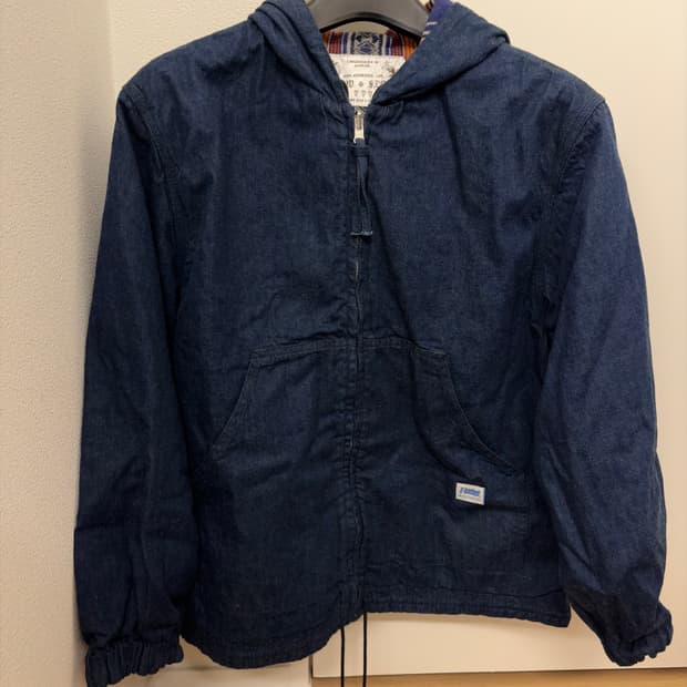 [Radiall] 라디올 리버시블 데님 후드집업