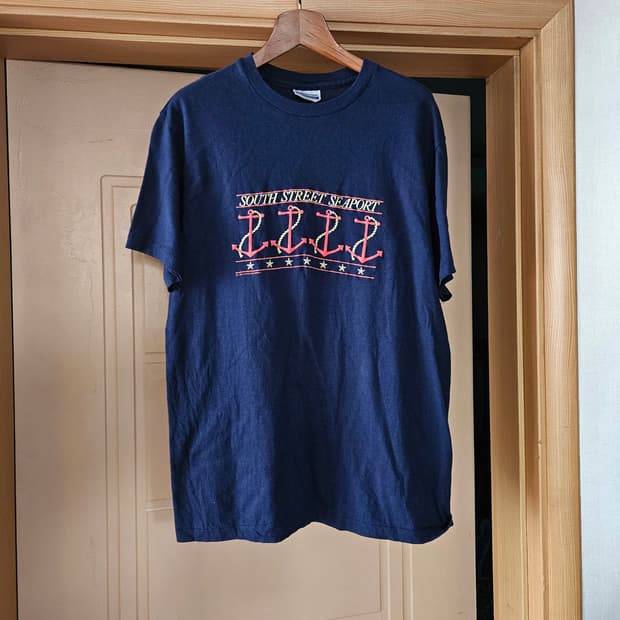 hanes 헤인즈 u.s.a 싱글스티치 빈티지 티셔츠