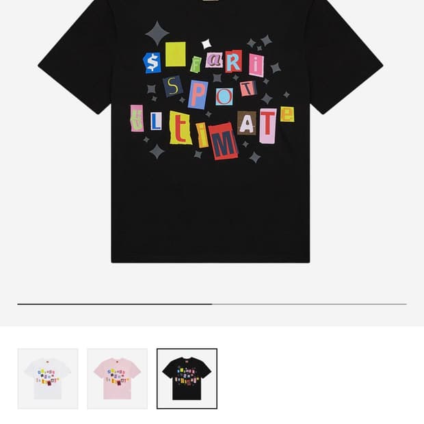 Safarispot Stickerpack Tee Black
