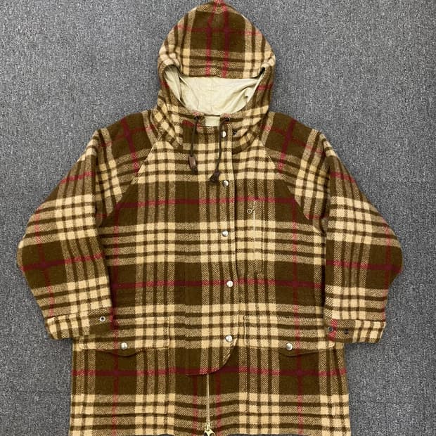 90s Ralph lauren 랄프로렌 컨트리 울 하프코트