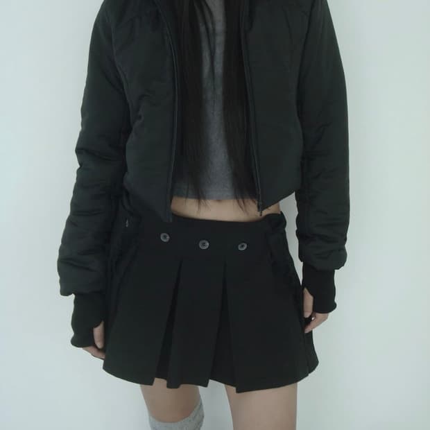 버트니 buttony line light padded jacket 패딩