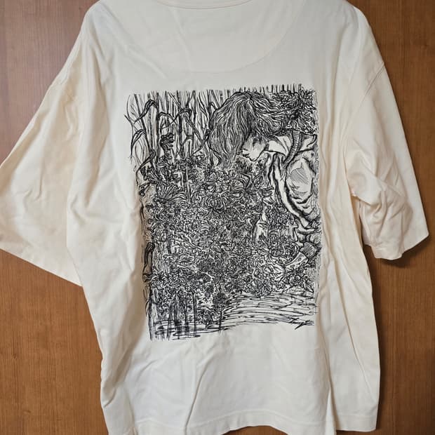 (새상품,가격제시o)송지오 자수 반팔티 판매