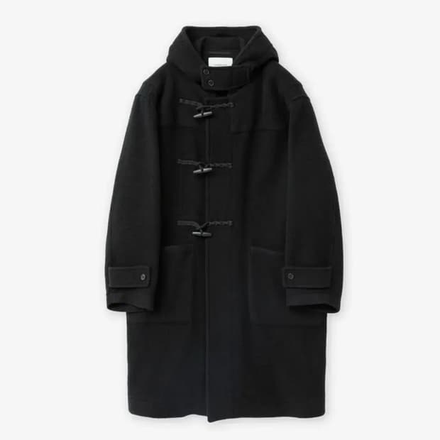 브라운야드 24fw 더플코트 블랙 5 새상품