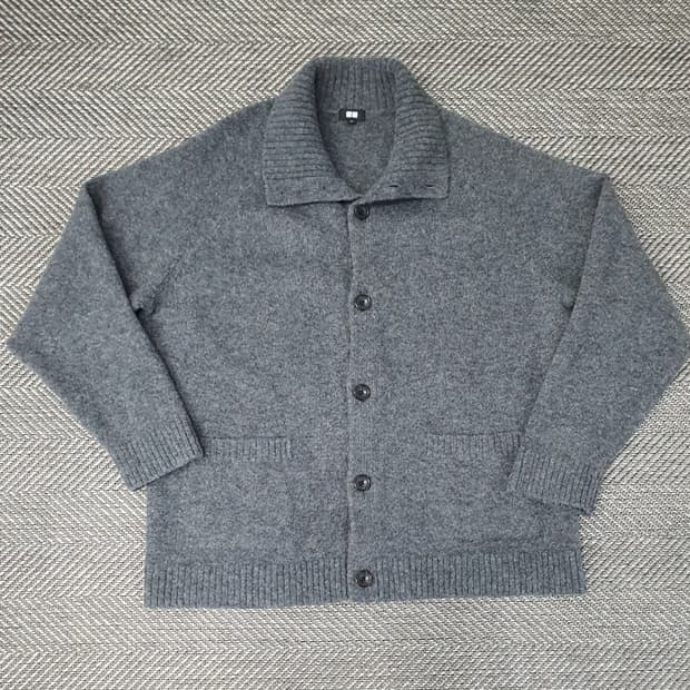 유니클로 니트 가디건 남자105~110