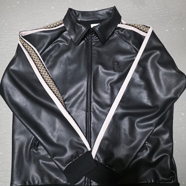 사스콰치 패브릭스 (Sasquatchfabrix) 가죽 트랙자켓 XL