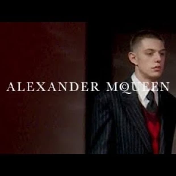 알렉산더 맥퀸 스트라이프 수트