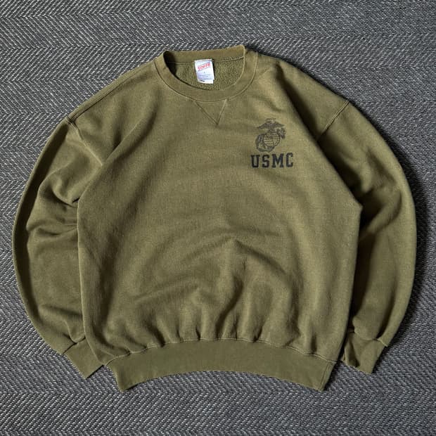 SOFFE 미군 USMC 밀리터리 트레이닝 스웻셔츠 (105-110)