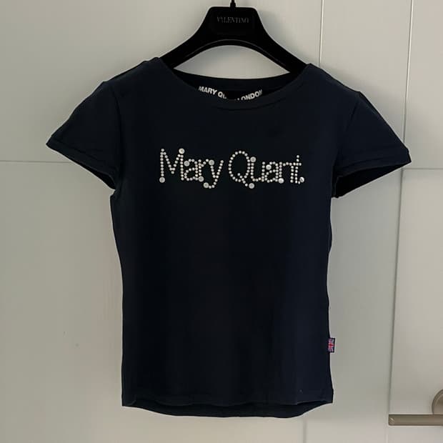 Mary quant london 티셔츠 44,마른55 정품 
