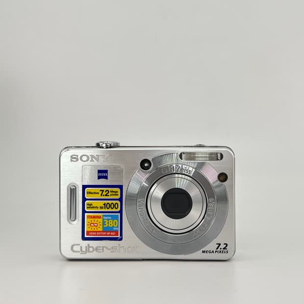 소니 사이버샷 Sony Cyber-shot DSC-W55 실버