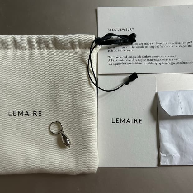 르메르 Lemaire Single Seed Earring
