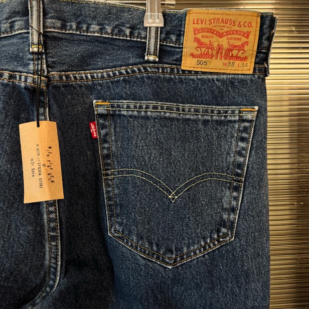 levis 505 38x34