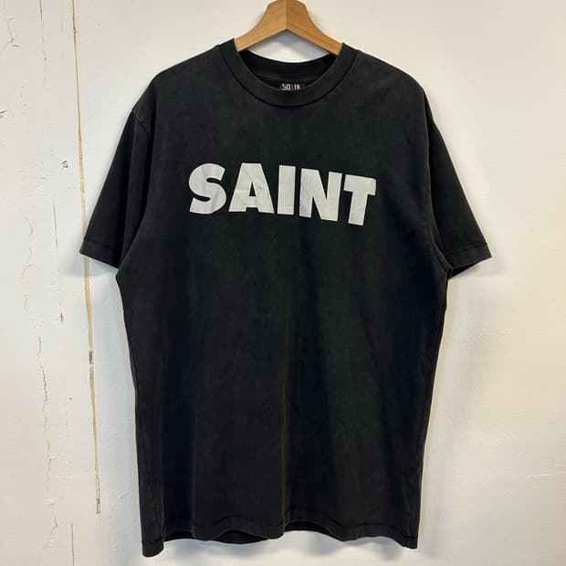 세인트 미카엘 SAINT 그래픽 반팔 티셔츠 JPN