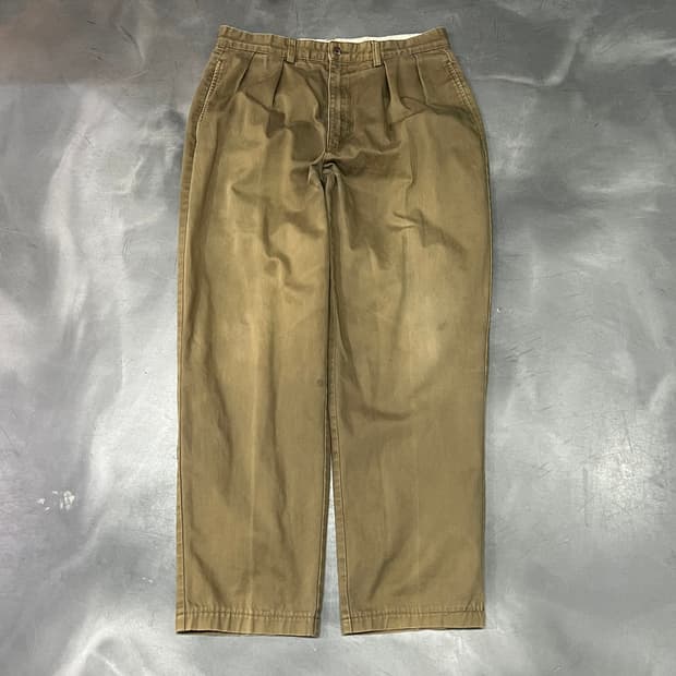  폴로랄프로렌 브라운 투턱 치노팬츠 y15459