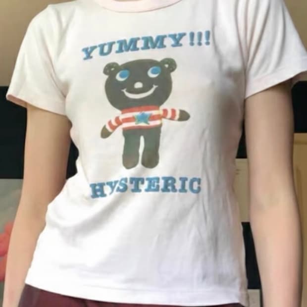 Hysteric Glamour 베어 티셔츠