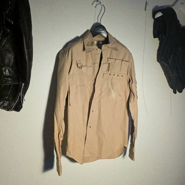 Markaware military beige shirt