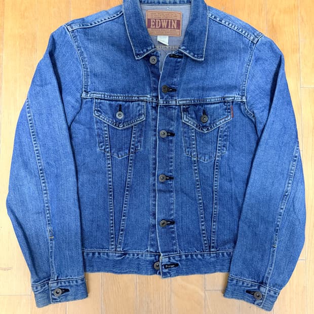 에드윈 90‘s 재팬 빈티지 데님자켓 청자켓 🏃M