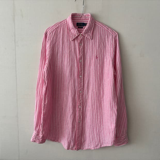 폴로 린넨 남방 셔츠