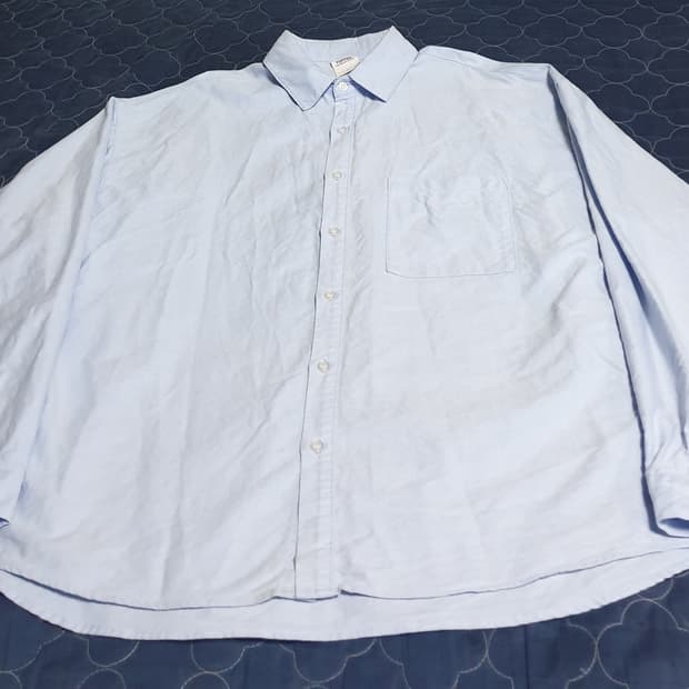 토피 옥스퍼드 셔츠 블루 (L)