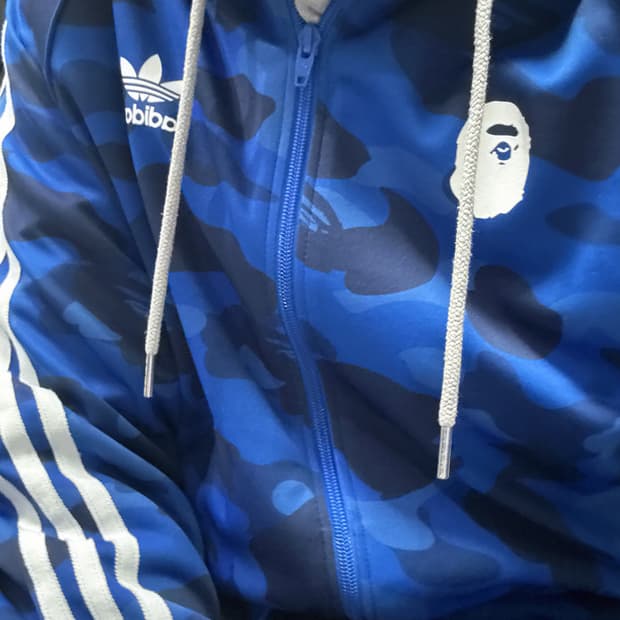 아디다스 베이프 청계 트랙탑 져지