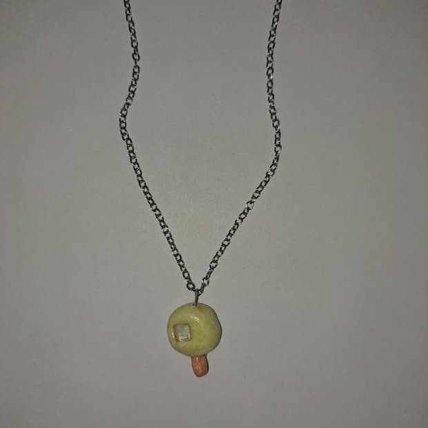 HAND MADE 나무 펜던트 목걸이