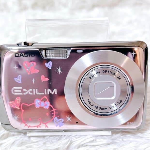 카시오 엑슬림 키티 디카 ex-z1