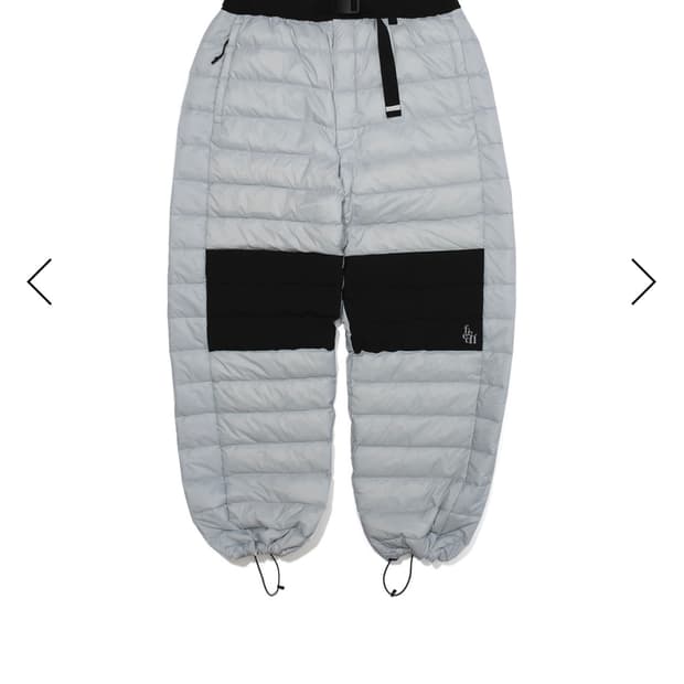 패치선데이 구스다운바지 Ghost Down Pants 회색 M