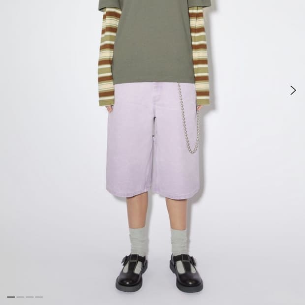 아크네스튜디오 후드 레이어드 스웨터