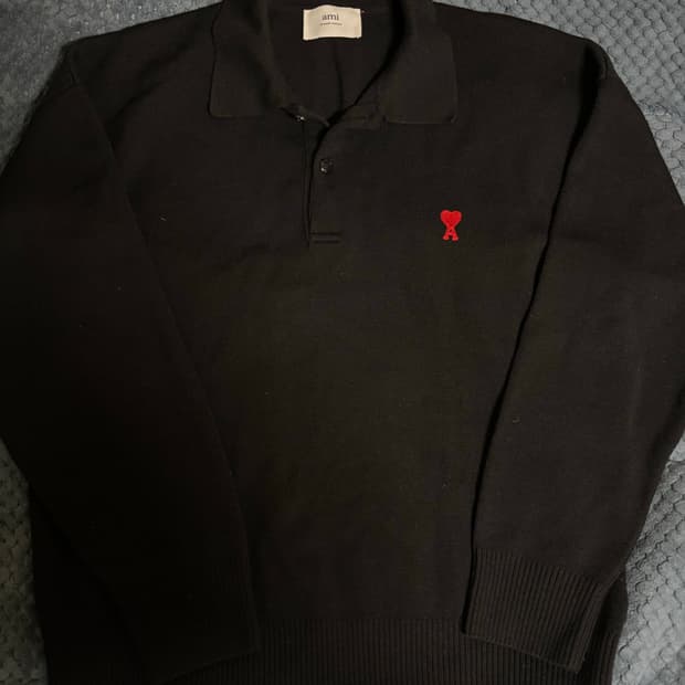아미 폴로 니트 xl