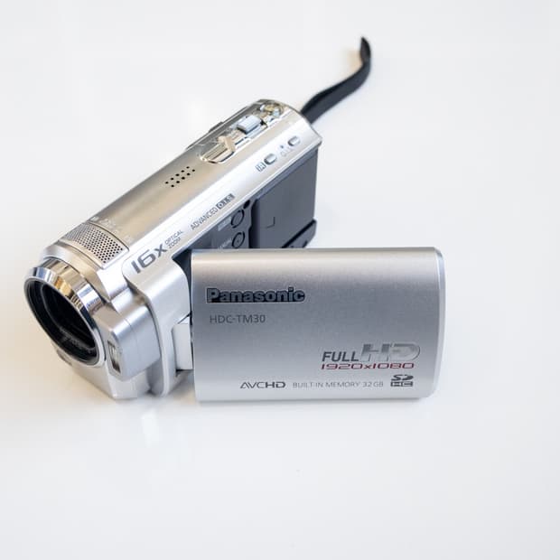 Panasonic HDC-TM30-S / 빈티지 디지털 캠코더