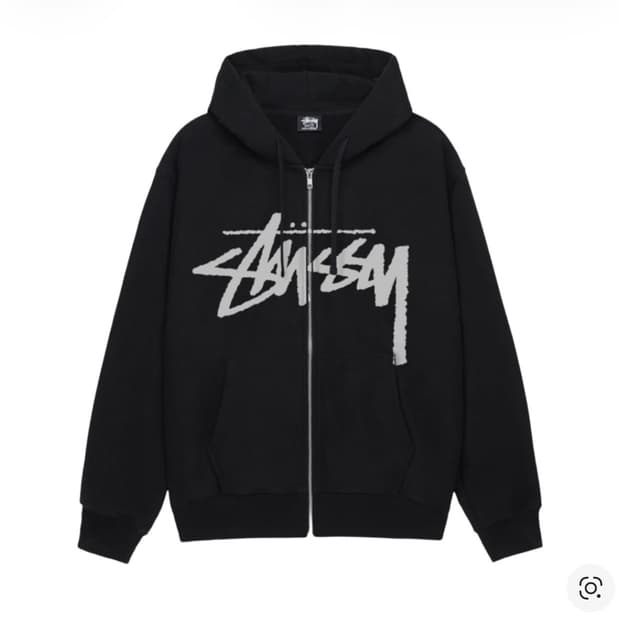 스투시 스탁 후드집업 M